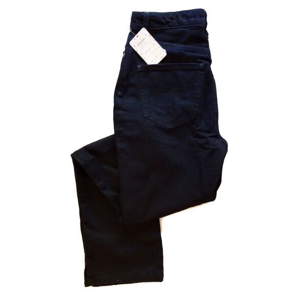 We The Free My Own Lane Jeans 27 NWT $128 Black High Rise Destroyed OB988447 - Picture 9 of 11